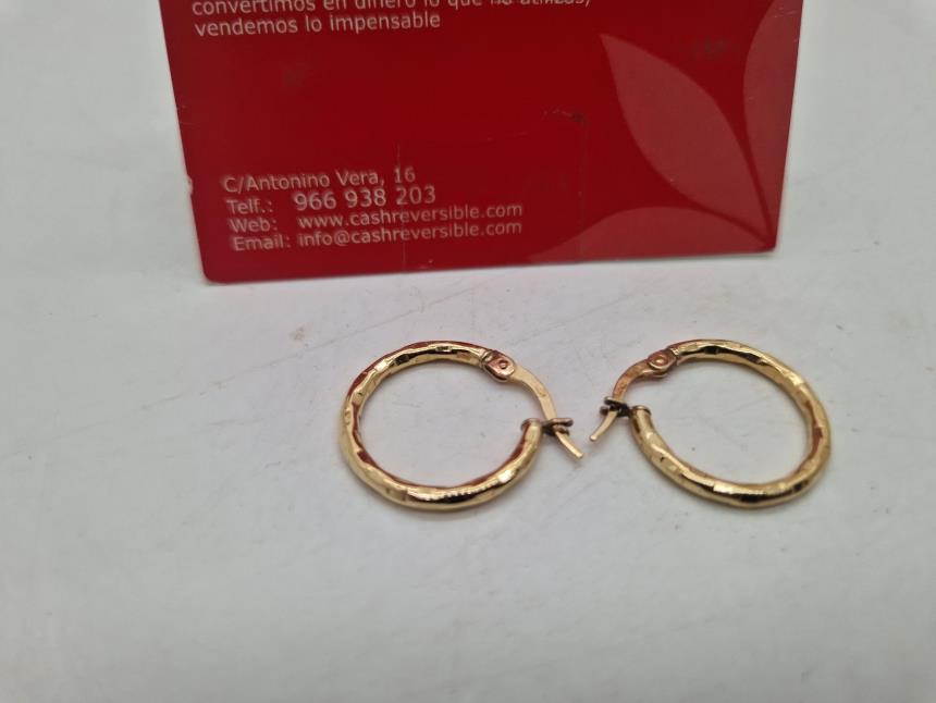PENDIENTES DE ORO 18K