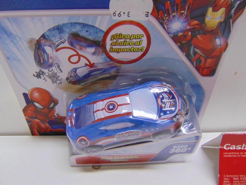 COCHE MARVEL A ESTRENAR