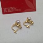 PENDIENTES DE ORO 18K CON PIEDRAS