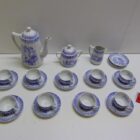 JUEGO DE CAFE DE PORCELANA VINTAGE 23 PIEZAS