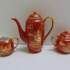 JUEGO DE CAFE DE PORCELANA CHINA