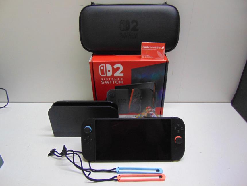 Switch 2 Con Caja Y Funda