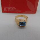 ANILLO DE ORO 18K CON PIEDRA