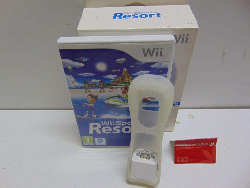 JUEGO WII RESORT + WII MOTION Y FUNDA