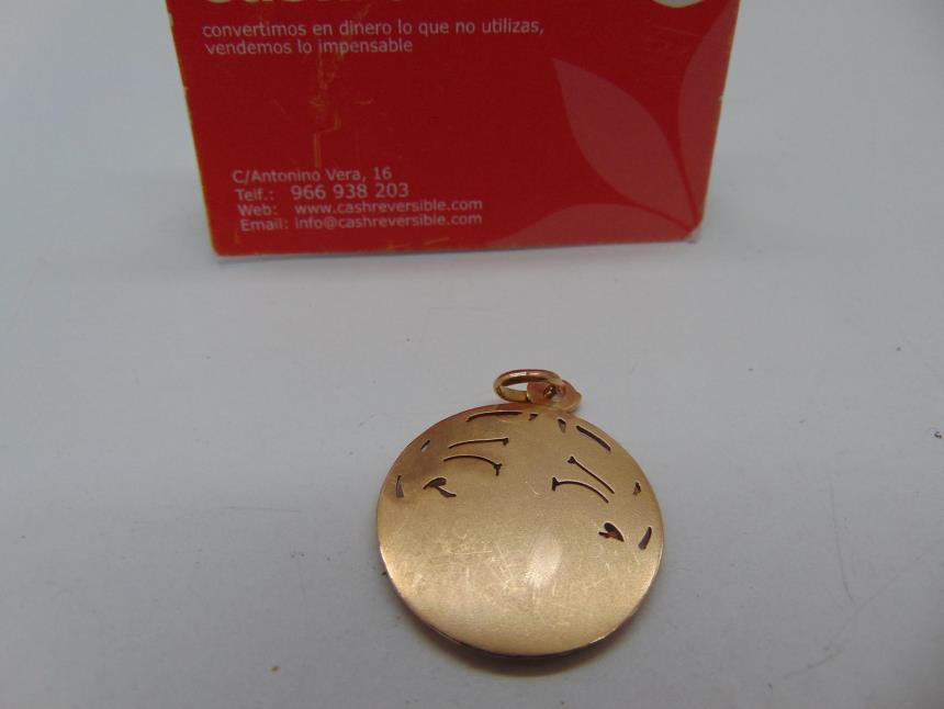MEDALLA DE ORO 14K